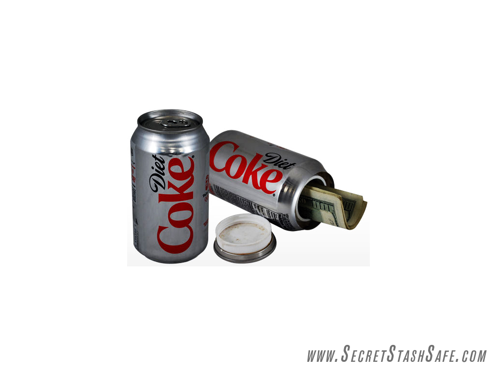 Diet Coke Soda Secret Stash Can Hidden Diversion Security Safe