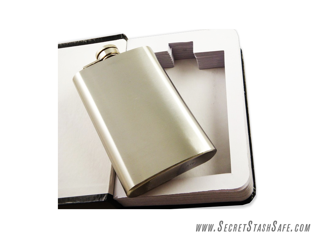Flask In A Bible Secret Stash Hidden Compartment Diversion Security Safe
